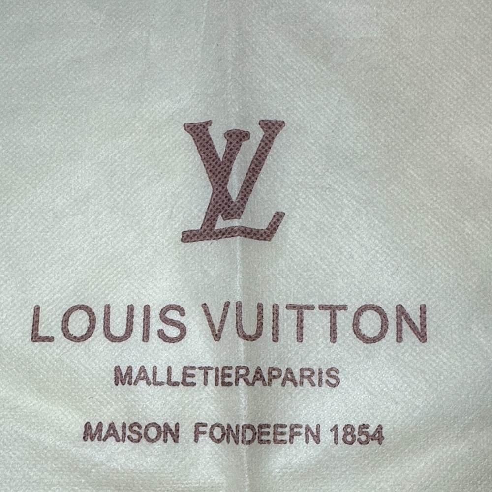 Louis Vuitton Yellow Fabric Dust Bag 13”x 13” - Picture 2 of 3